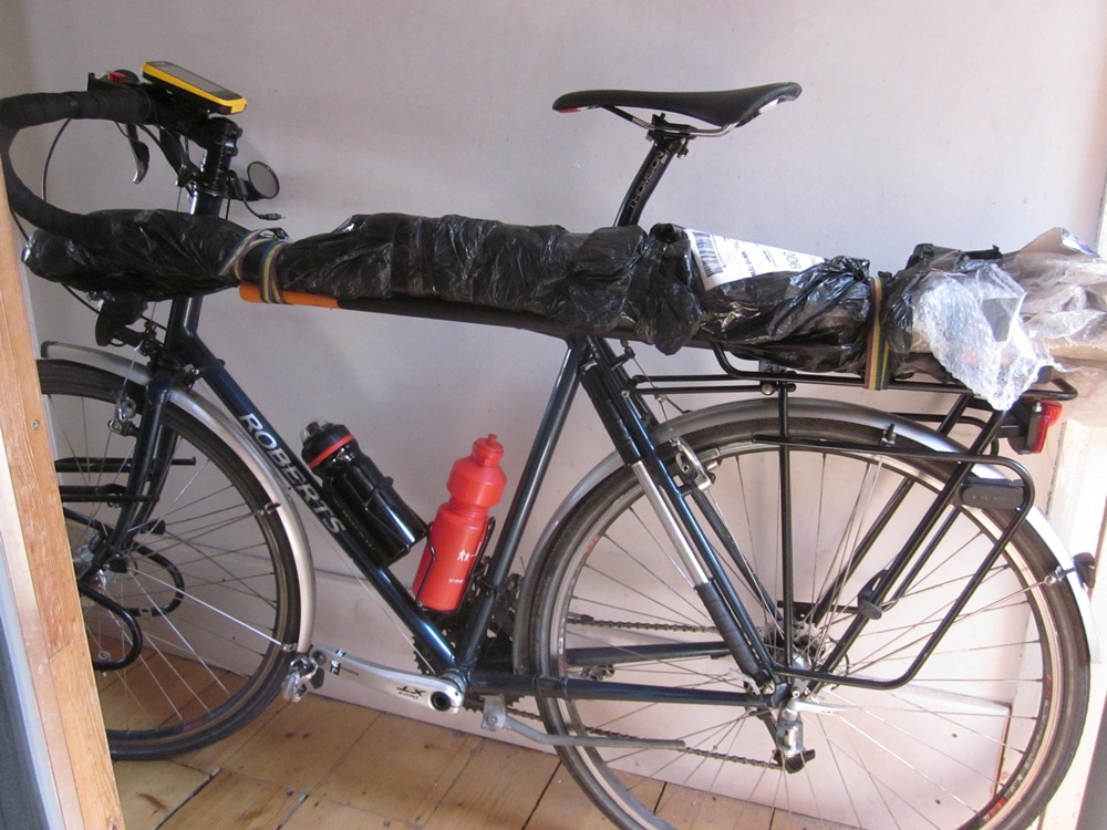 Bike without panniers