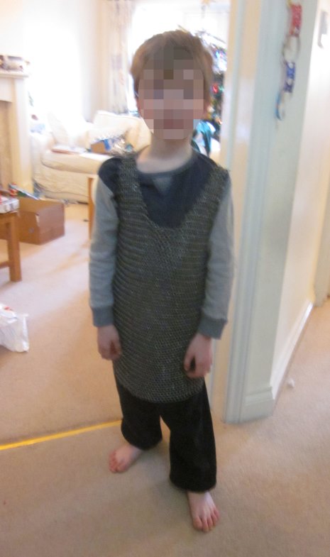 Nephew wearing shirt