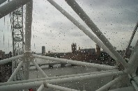 London Eye just after take off