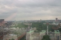 View from the London Eye looking north