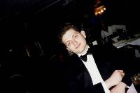 John Kirk wearing a dinner jacket