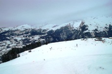 Green slope from the side