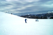 John on snowboard #1