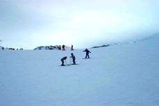 John on snowboard #5