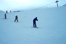 John on snowboard #6