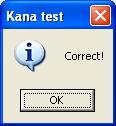 Correct answer